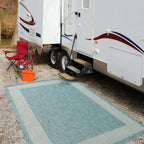 Ecology Outdoor Rug Aqua