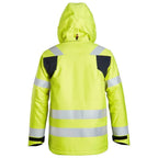 Snickers 1163 ProtecWork Insulated Hood Jacket, High-Vis Class 3