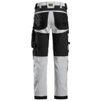 Snickers 6341 AllroundWork Stretch Trousers White