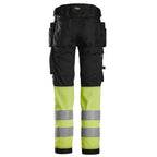 Snickers 6234 High-Vis Class 1 Stretch Trousers Holster Pockets