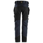 Snickers 6972 FlexiWork, Work Trousers+ Detachable Holster Pockets Navy Blue