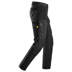 Snickers 6375 AllroundWork 4-way Stretch Trousers Black