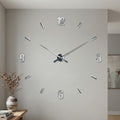 DIY Mirrored Wall Clock
