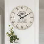 34cm Dia Round Wall Clock