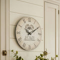 34cm Dia Round Wall Clock
