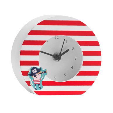 Pirate Themed Table Clock