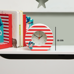 Pirate Themed Table Clock