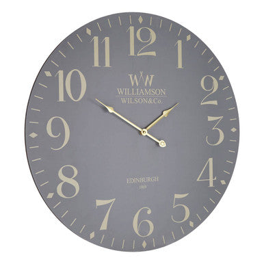 60cm Dia Classic Grey Wall Clock