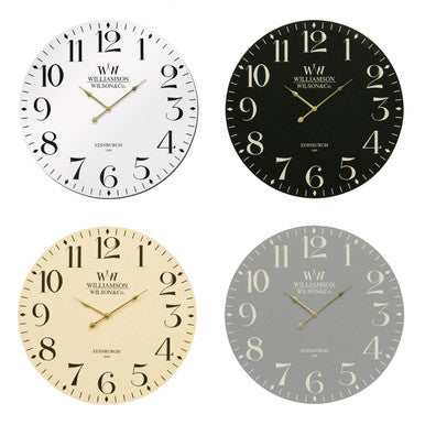 60cm Dia Classic Grey Wall Clock