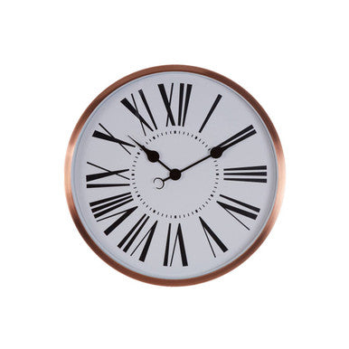 50cm Dia Rose Gold Wall Clock