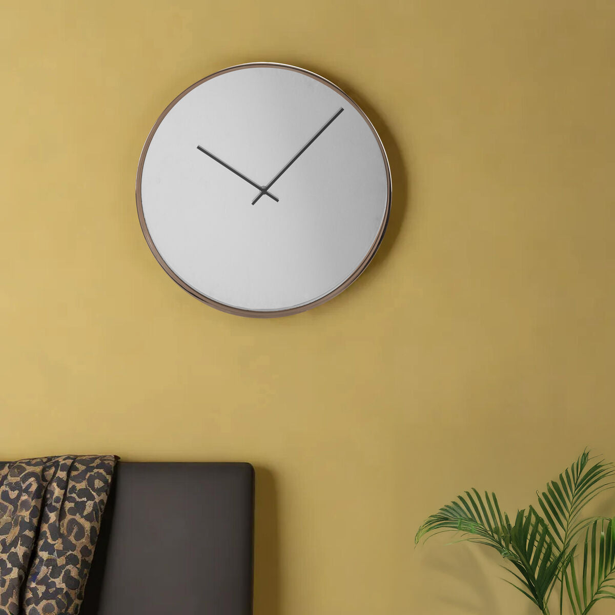 40cm Dia Mirror Face Wall Clock