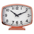 Rose Gold Finish Table Clock