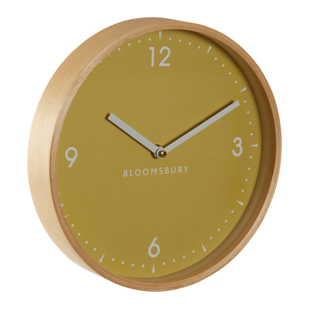 Small Yellow Wall Clock