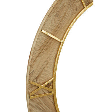 98cm Dia Wall Clock with White Face