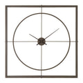 105cm Dia Rust Finish Wall Clock
