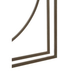 105cm Dia Rust Finish Wall Clock