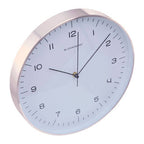31cm Dia Round Copper Finish Wall Clock