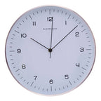 31cm Dia Round Copper Finish Wall Clock