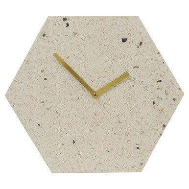 Terrazzo Clock