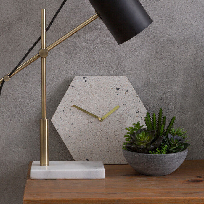 Terrazzo Clock