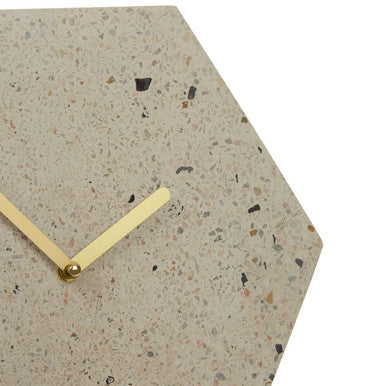 Terrazzo Clock