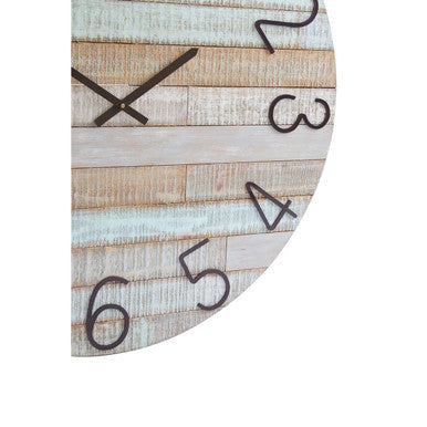 Fir Wood Clock