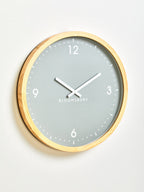 50cm Dia Grey Wall Clock