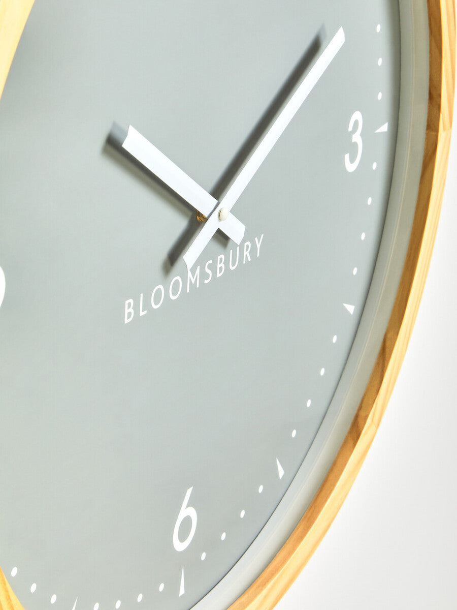 50cm Dia Grey Wall Clock