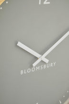 50cm Dia Grey Wall Clock