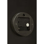 30.5cm Dia Black and Gold Wall Clock