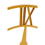 Gold and Silver Wall Clock