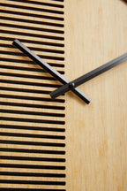 40cm Dia Small Wooden Effect Wall Clock