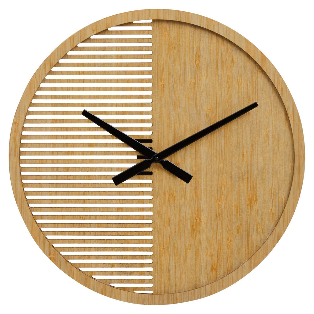 60cm Dia Large Wooden Wall Clock