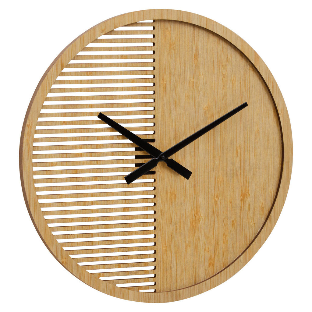 60cm Dia Large Wooden Wall Clock