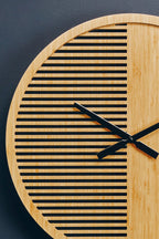 60cm Dia Large Wooden Wall Clock