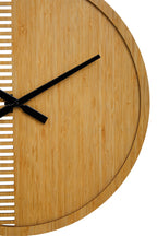 60cm Dia Large Wooden Wall Clock