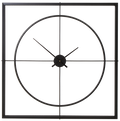 105cm Dia Black Finish Wall Clock