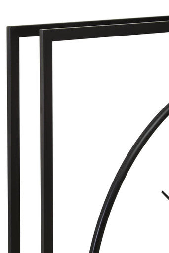 105cm Dia Black Finish Wall Clock