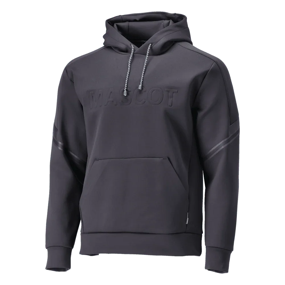 Mascot 22186 Logo Fleece Water Repellent Hoodie Sweatshirt
