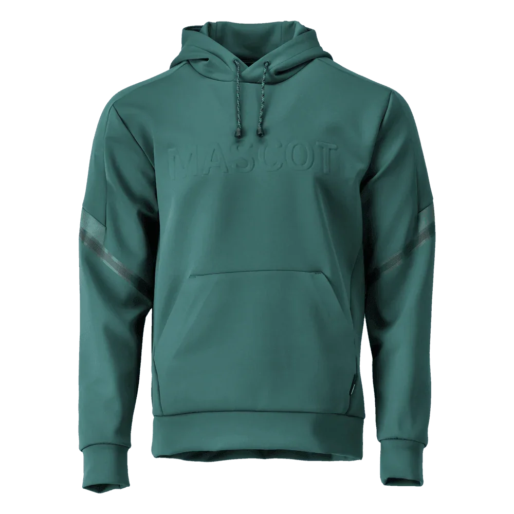 Mascot 22186 Logo Fleece Water Repellent Hoodie Sweatshirt