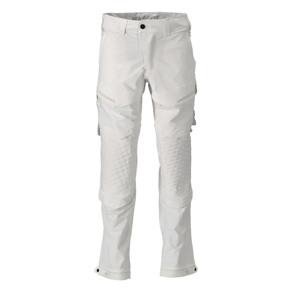 Mascot 22279 Ultimate Stretch Click System Pocket Trousers White