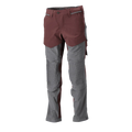 Mascot 22279 Ultimate Stretch Click System Pocket Trousers Bordeaux / Stone Grey