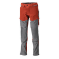 Mascot 22279 Ultimate Stretch Click System Pocket Trousers Autumn Red / Stone Grey
