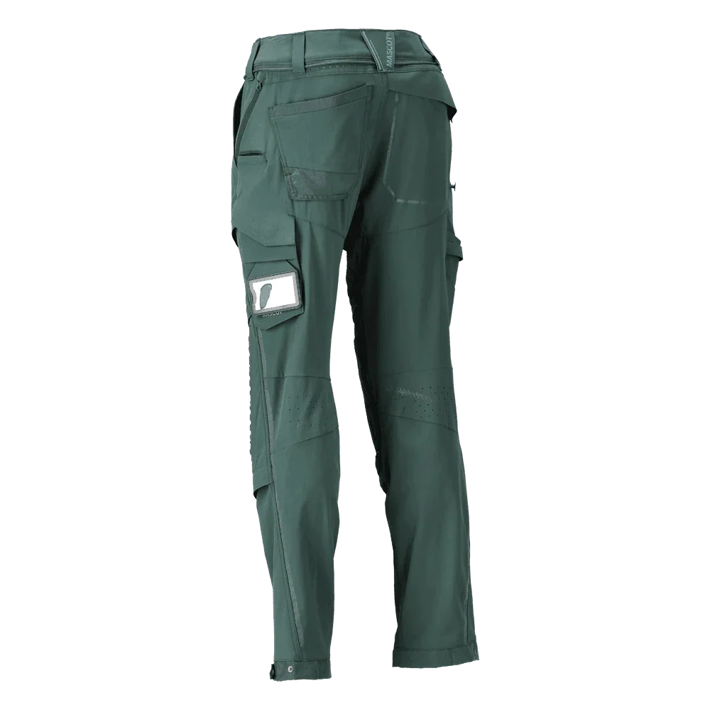 Mascot 22279 Ultimate Stretch Click System Pocket Trousers Forest Green