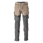 Mascot 22279 Ultimate Stretch Click System Pocket Trousers Dark Sand / Stone Grey