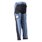 Mascot 22279 Ultimate Stretch Click System Pocket Trousers Stone Blue / Dark Navy