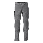 Mascot 22279 Ultimate Stretch Click System Pocket Trousers Stone Grey