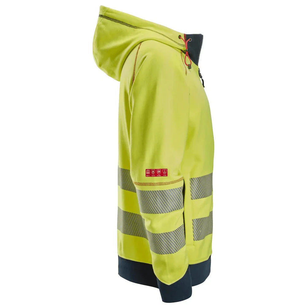 Snickers 2866 ProtecWork Arc Flame Resistant Hi-Vis Hoodie Class 3