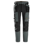 Snickers 6218 AllroundWork Holster Pocket 4-Way Stretch Trousers Steel Grey