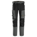 Snickers 6318 AllroundWork 4-Way Stretch Trousers Steel Grey